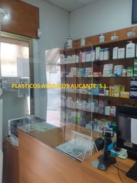PROTECTOR METACRILATO FARMACIA